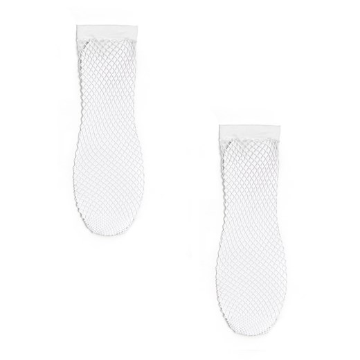 Cropp - 2 pack skarpetek kabaretek - biały Cropp 39-41 Cropp