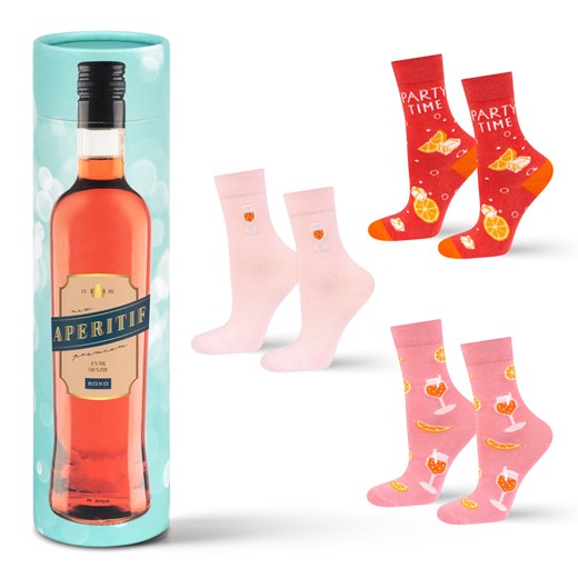 Skarpetki damskie SOXO Aperitif w tubie - 3 Pary ze sklepu Sklep SOXO w kategorii Skarpetki damskie - zdjęcie 174061357