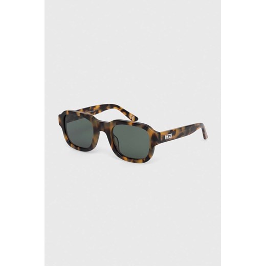 Vans okulary przeciwsłoneczne kolor brązowy VN000GMX1611 ze sklepu ANSWEAR.com w kategorii Okulary przeciwsłoneczne damskie - zdjęcie 174063149