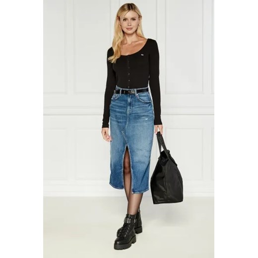 Sweter damski Tommy Jeans bawełniany