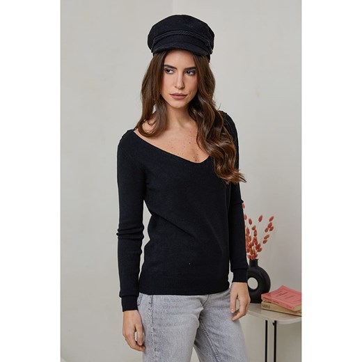 Soft Cashmere Sweter w kolorze czarnym ze sklepu Limango Polska w kategorii Swetry damskie - zdjęcie 174066988