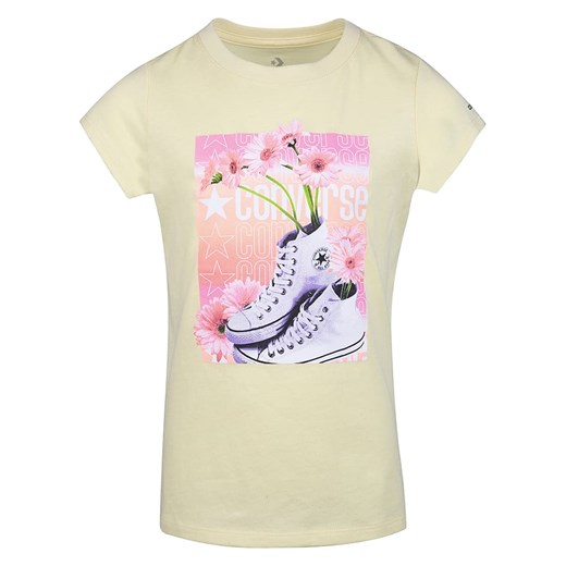 Bluzka dziewczęca beżowa Converse 