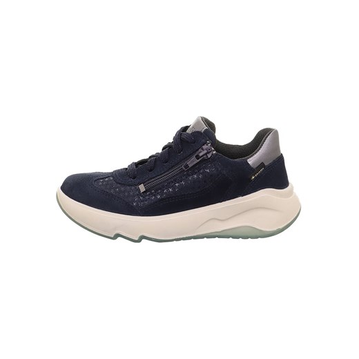 superfit Skórzane sneakersy &quot;Melody&quot; w kolorze granatowym Superfit 34 Limango Polska okazja