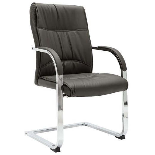 Szare ergonomiczne krzesło biurowe - Elasi 2X ze sklepu Edinos.pl w kategorii Krzesła biurowe - zdjęcie 174070998