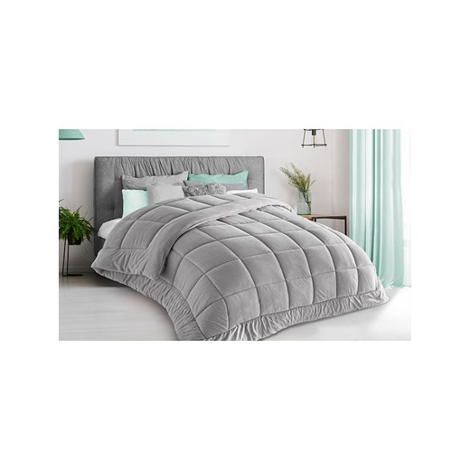 IDOMYA Essentials Kołdra zimowa w kolorze jasnoszarym ze sklepu Limango Polska w kategorii Tekstylia - zdjęcie 174071515