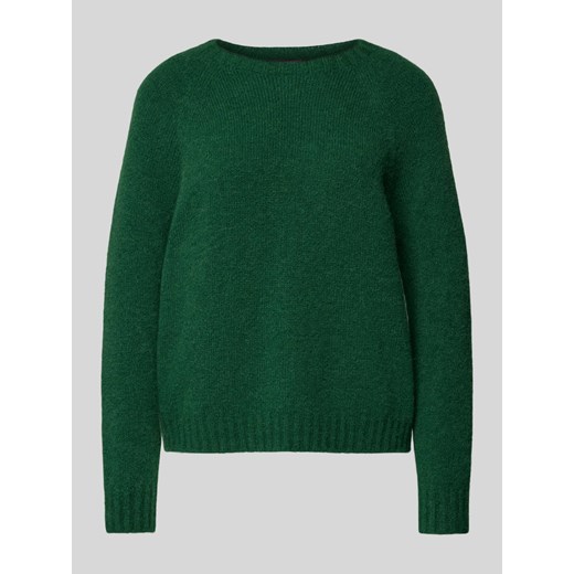 Sweter z dzianiny z okrągłym dekoltem model ‘GHIACCI’ ze sklepu Peek&Cloppenburg  w kategorii Swetry damskie - zdjęcie 174073636