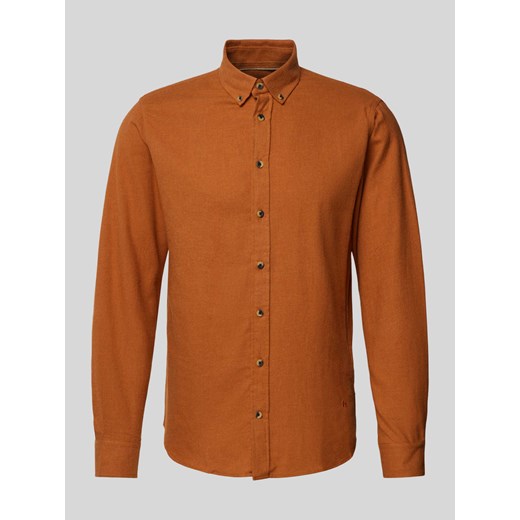 Koszula casualowa z wykładanym kołnierzem model ‘Burley’ ze sklepu Peek&Cloppenburg  w kategorii Koszule męskie - zdjęcie 174074125