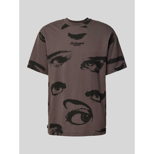 T-shirt z wyhaftowanym logo model ‘SURVEILLANCE’ ze sklepu Peek&Cloppenburg  w kategorii T-shirty męskie - zdjęcie 174074205