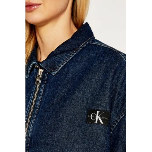 CALVIN KLEIN JEANS Jeansowa kurtka bomber S Gomez Fashion Store