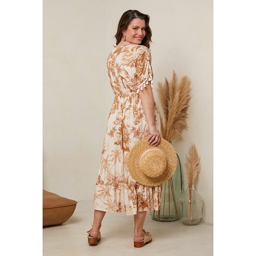 Sukienka Curvy Lady z wiskozy 