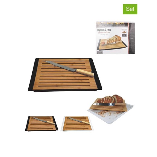 COOK CONCEPT 2-częściowy zestaw do krojenia chleba (produkt niespodzianka) - id: 5216259 - marki Cook Concept - 174076988 COOK CONCEPT 2-częściowy zestaw do krojenia chleba (produkt niespodzianka) ze sklepu Limango Polska w kategorii Deski - zdjęcie 174076988