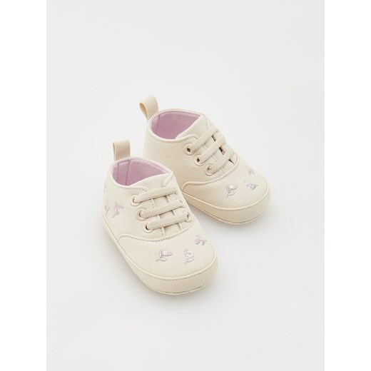 Reserved - BABIES` SNEAKERS - pastelowy róż Reserved 16/17 Reserved