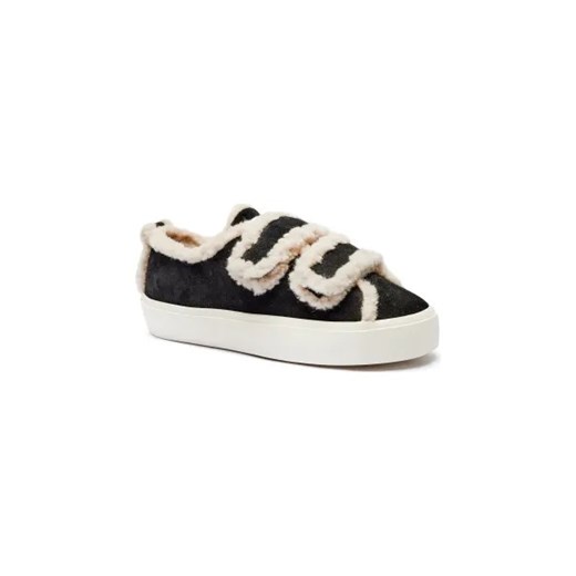 INUIKII Skórzane sneakersy Velcro Shearling ze sklepu Gomez Fashion Store w kategorii Buty sportowe damskie - zdjęcie 174080496