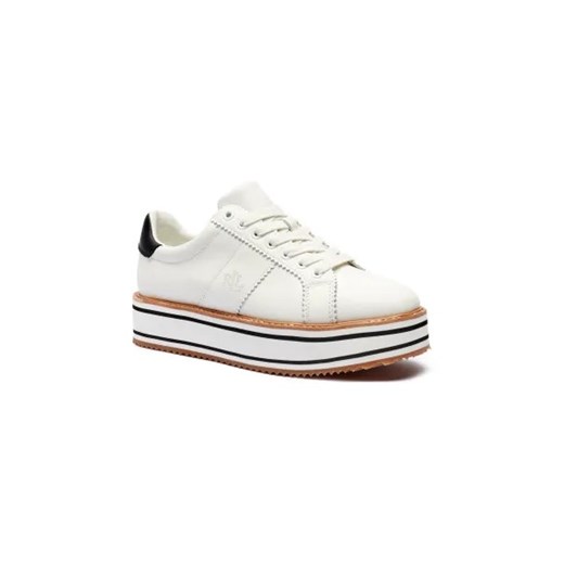 LAUREN RALPH LAUREN Skórzane sneakersy Amelia 39 Gomez Fashion Store