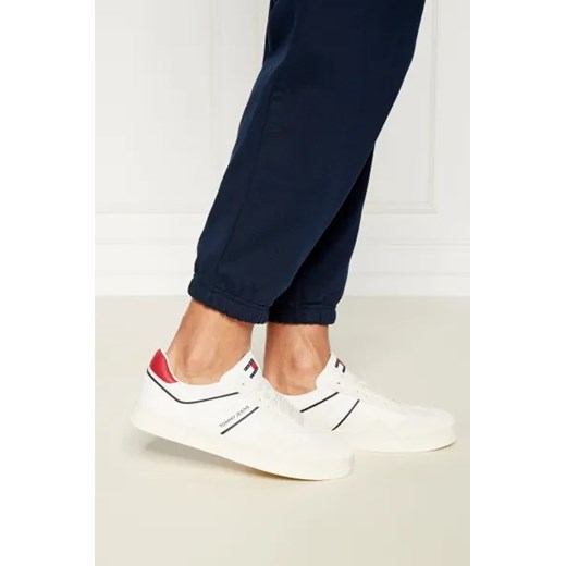 Buty sportowe męskie Tommy Jeans na wiosnę tkaninowe wiązane