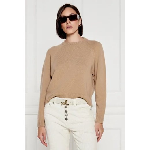 Sweter damski Weekend Maxmara z okrągłym dekoltem 