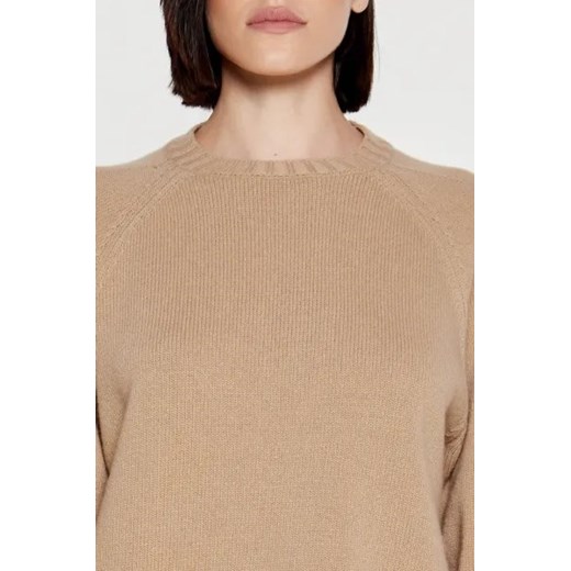 Sweter damski Weekend Maxmara z okrągłym dekoltem 