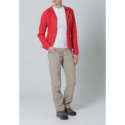 The North Face XERXES Kurtka Softshell tomato red zalando kołnierzyk