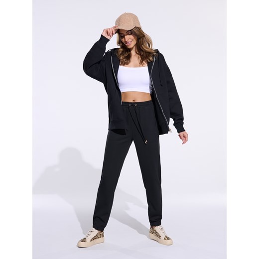 Sinsay - Bluza z kapturem - czarny Sinsay XS Sinsay