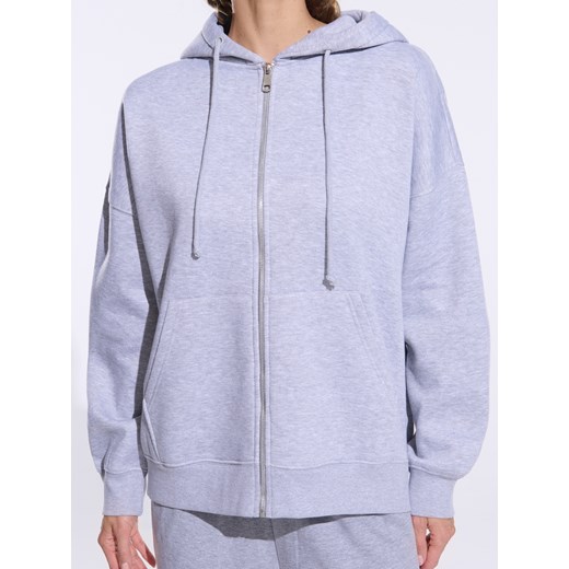 Sinsay - Bluza z kapturem - szary Sinsay XS Sinsay