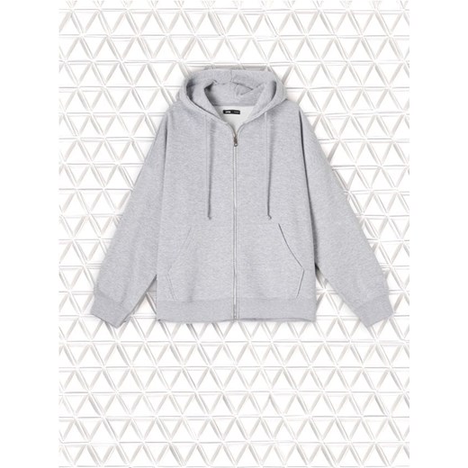 Sinsay - Bluza z kapturem - szary Sinsay M Sinsay