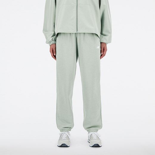Spodnie damskie New Balance WP41500NUM – miętowe ze sklepu New Balance Poland w kategorii Spodnie damskie - zdjęcie 174082925