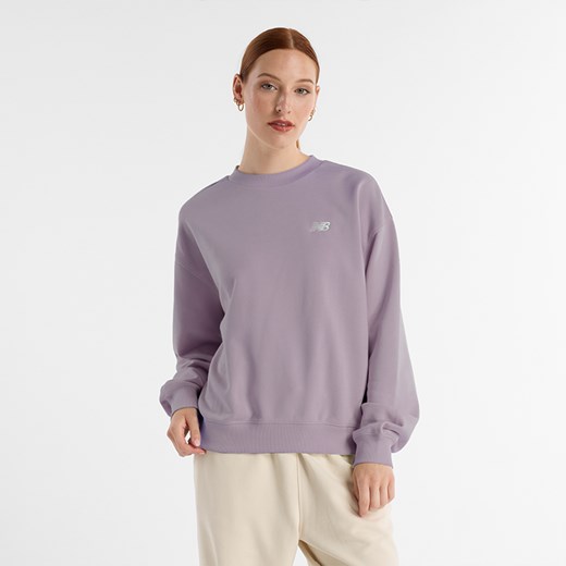Bluza damska New Balance WT41508ICW – różowa ze sklepu New Balance Poland w kategorii Bluzy damskie - zdjęcie 174082927