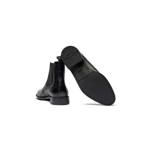 BOSS BLACK Skórzane sztyblety Tayil_Cheb_lt 45 Gomez Fashion Store