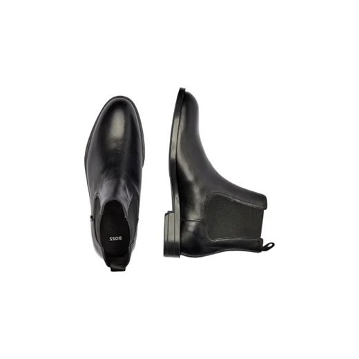 BOSS BLACK Skórzane sztyblety Tayil_Cheb_lt 41 Gomez Fashion Store