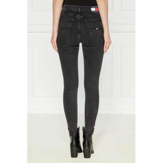 Jeansy damskie Tommy Jeans z elastanu