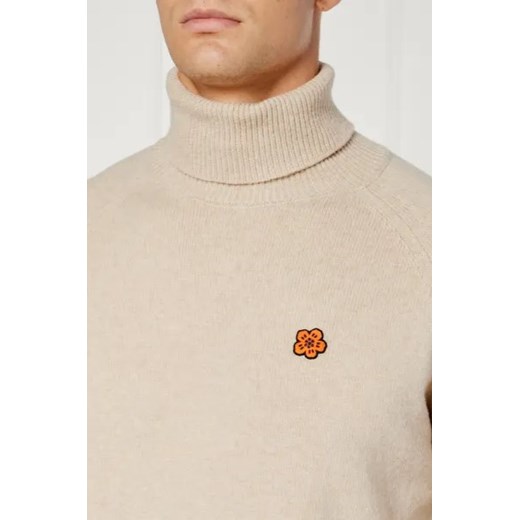 Kenzo Wełniany golf BOKE FLOWER | Comfort fit Kenzo XL okazja Gomez Fashion Store