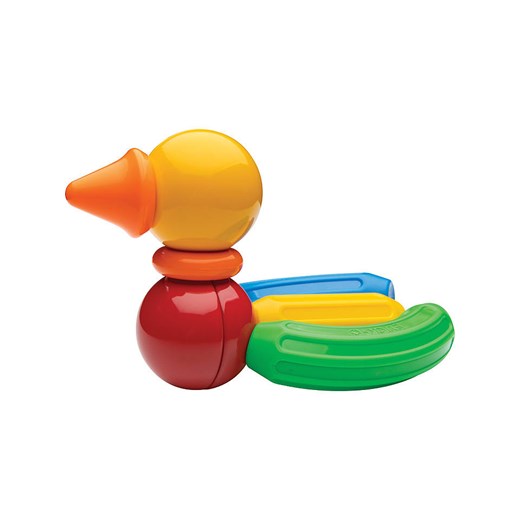 STICK-O 10-częściowy zestaw magnetyczny "STICK-O Basic" - 18 m+ Stick-o onesize okazja Limango Polska