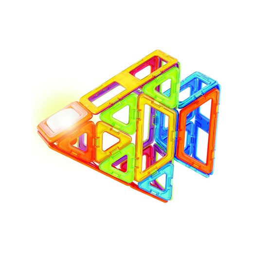 MAGFORMERS 54-częściowy zestaw magnetyczny "Dynamic Flash Set" - 3+ Magformers onesize promocja Limango Polska