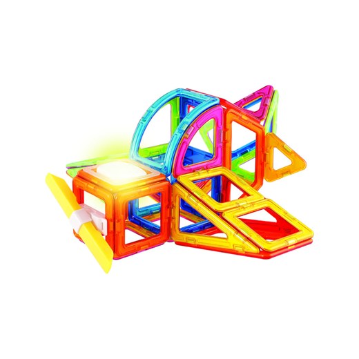 MAGFORMERS 54-częściowy zestaw magnetyczny "Dynamic Flash Set" - 3+ Magformers onesize okazja Limango Polska