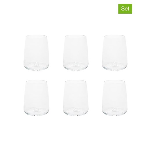 Trendy Kitchen by EXCÉLSA Szklanki (6 szt.) &quot;Marsiglia&quot; - 475 ml ze sklepu Limango Polska w kategorii Naczynia - zdjęcie 174084525