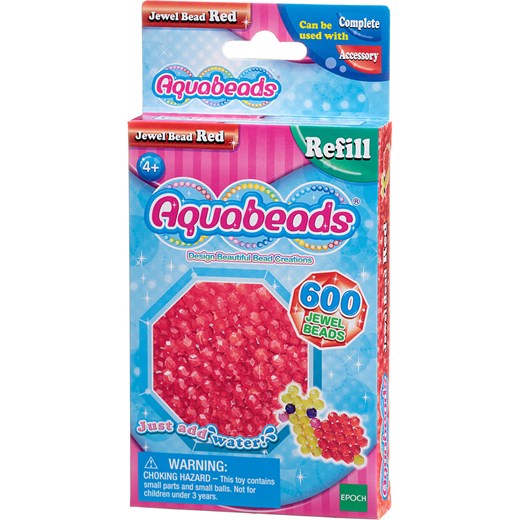 Aquabeads Zestaw koralików w kolorze czerwonym - 4+ ze sklepu Limango Polska w kategorii Zabawki - zdjęcie 174085688