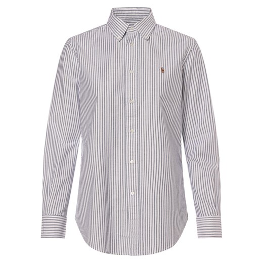 Polo Ralph Lauren Bluzka damska Kobiety Bawełna niebieski w paski ze sklepu vangraaf w kategorii Koszule damskie - zdjęcie 174085838