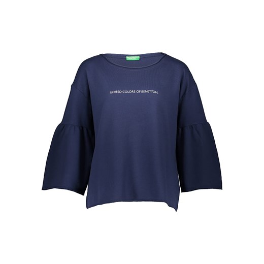 Benetton Bluza w kolorze granatowym ze sklepu Limango Polska w kategorii Bluzy damskie - zdjęcie 174086407