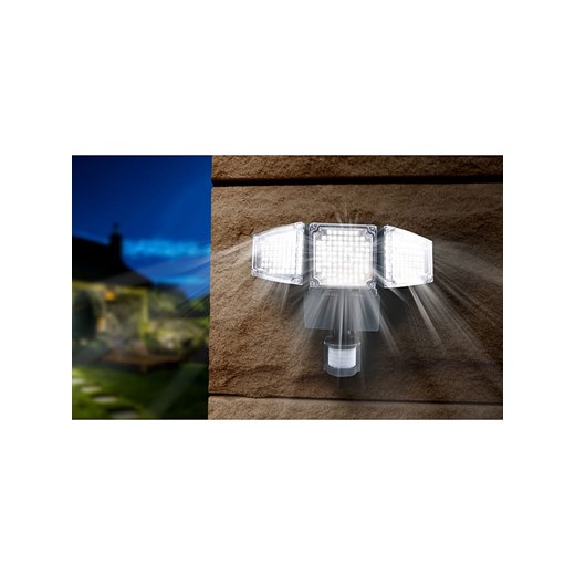 lumisky Lampa solarna LED "Blackburn" w kolorze czarnym - 31 x 23 cm ze sklepu Limango Polska w kategorii Oświetlenie - zdjęcie 174086468