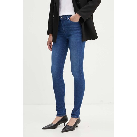Marc O&apos;Polo jeansy DENIM damskie kolor niebieski 5000000161 ze sklepu ANSWEAR.com w kategorii Jeansy damskie - zdjęcie 174086829