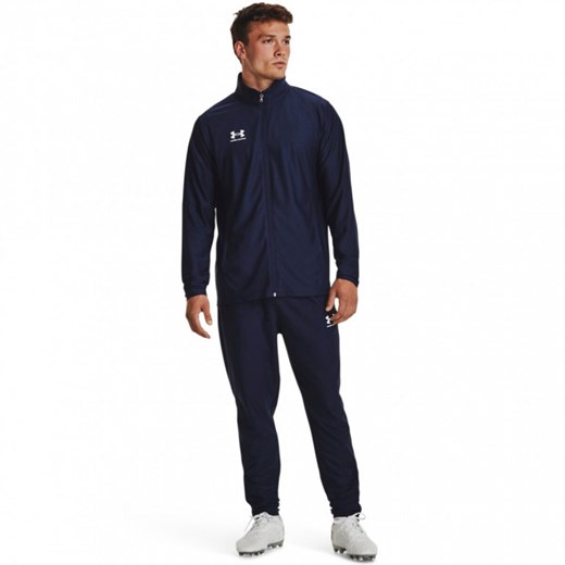 Męski dres komplet treningowy Under Armour UA M's Challenger Tracksuit - czarny ze sklepu Sportstylestory.com w kategorii Dresy męskie - zdjęcie 174087647