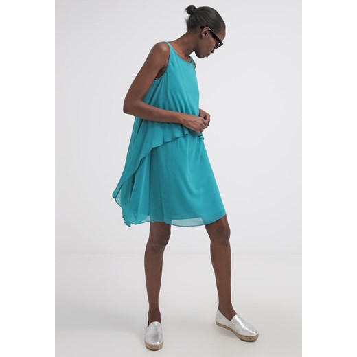 ESPRIT Collection Sukienka letnia minty teal zalando  bez wzorów/nadruków