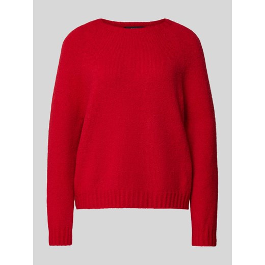 Sweter z dzianiny z okrągłym dekoltem model ‘GHIACCI’ ze sklepu Peek&Cloppenburg  w kategorii Swetry damskie - zdjęcie 174088106