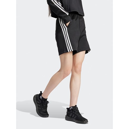 adidas Szorty dresowe w kolorze czarnym ze sklepu Limango Polska w kategorii Szorty - zdjęcie 174089986