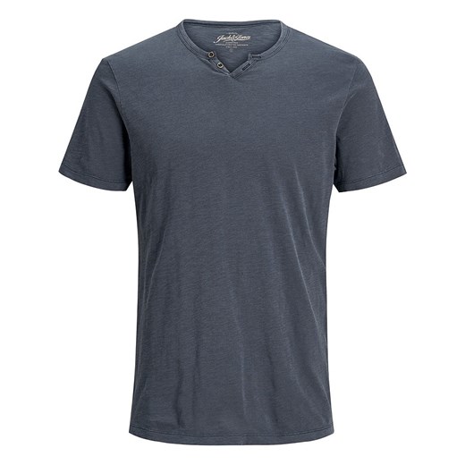 Jack &amp; Jones Koszulka &quot;Split&quot; w kolorze granatowym ze sklepu Limango Polska w kategorii T-shirty męskie - zdjęcie 174090007