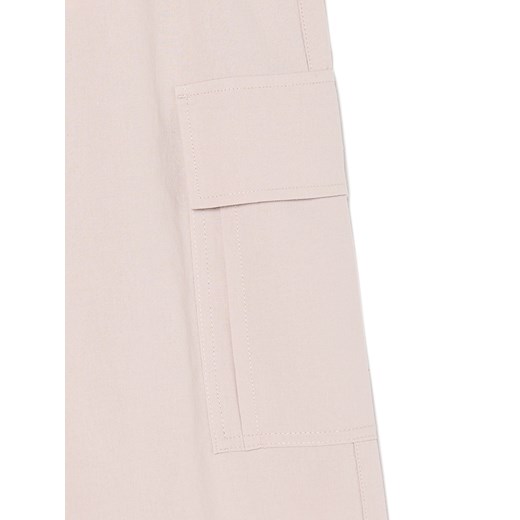 Cropp - Różowe spodnie cargo - fioletowy Cropp 40 Cropp