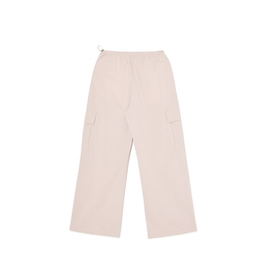 Cropp - Różowe spodnie cargo - fioletowy Cropp 42 Cropp