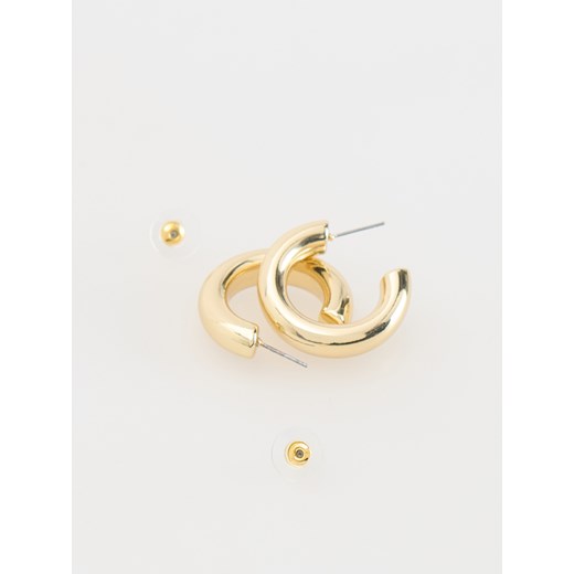 Reserved - Okrągłe kolczyki - złoty Reserved ONE SIZE Reserved