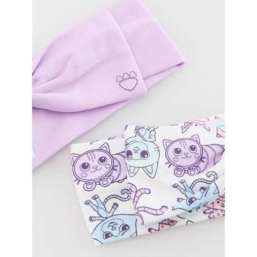 Reserved - Opaska na głowę Koci Domek Gabi 2 pack - różowy Reserved 1-3 lata Reserved