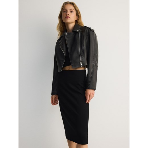 Reserved - Spódnica midi - czarny Reserved L Reserved